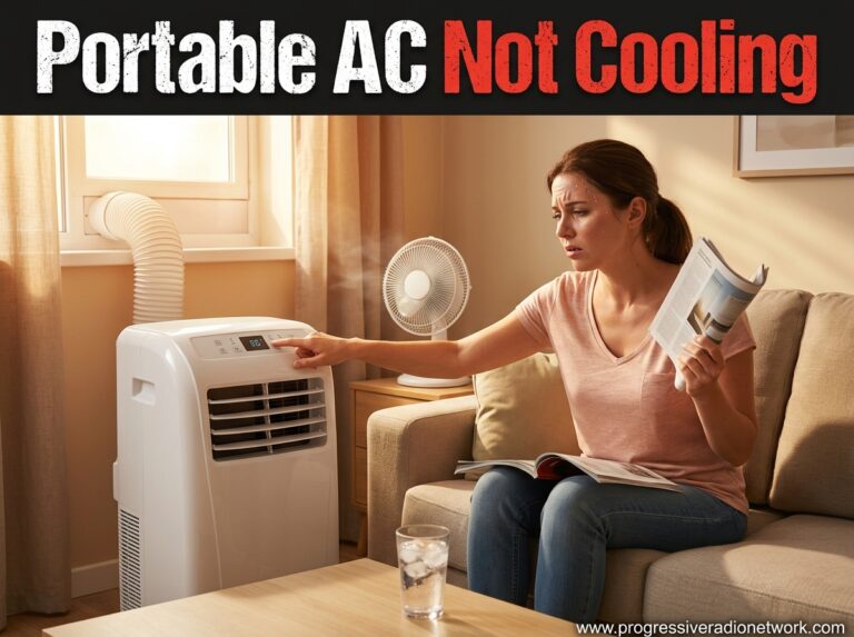 Portable AC Not Cooling