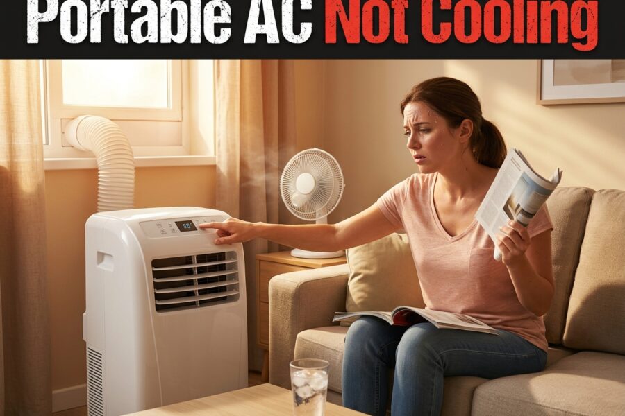 Portable AC Not Cooling