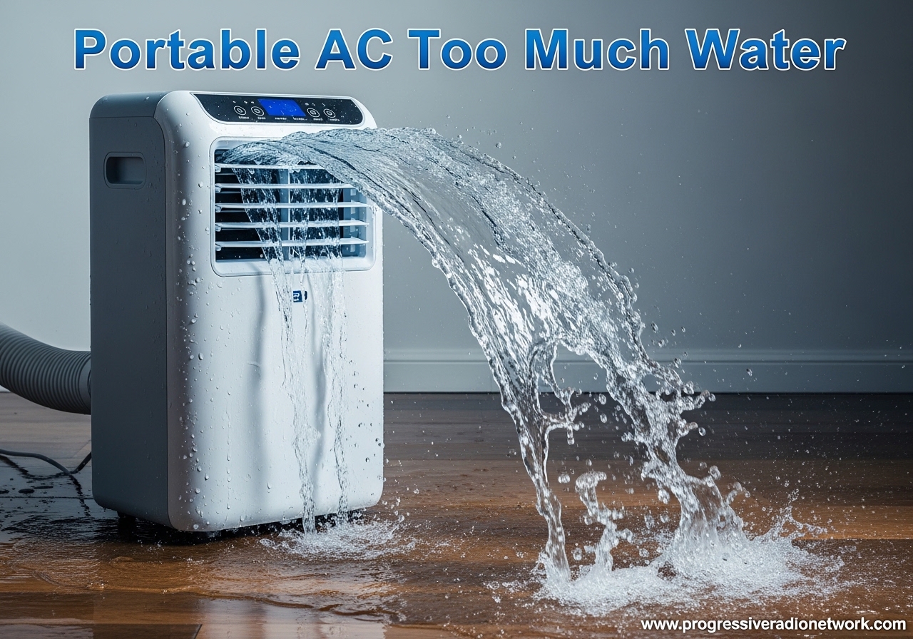 Portable AC Too Much Water