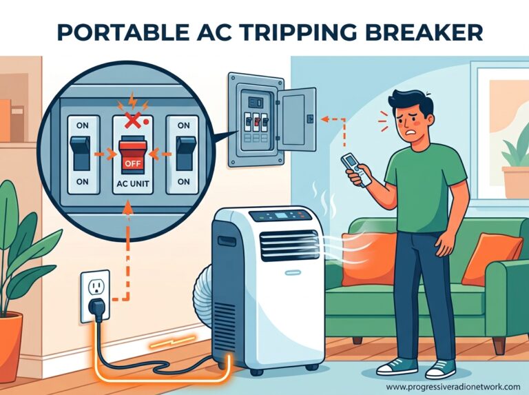 Portable AC Tripping Breaker