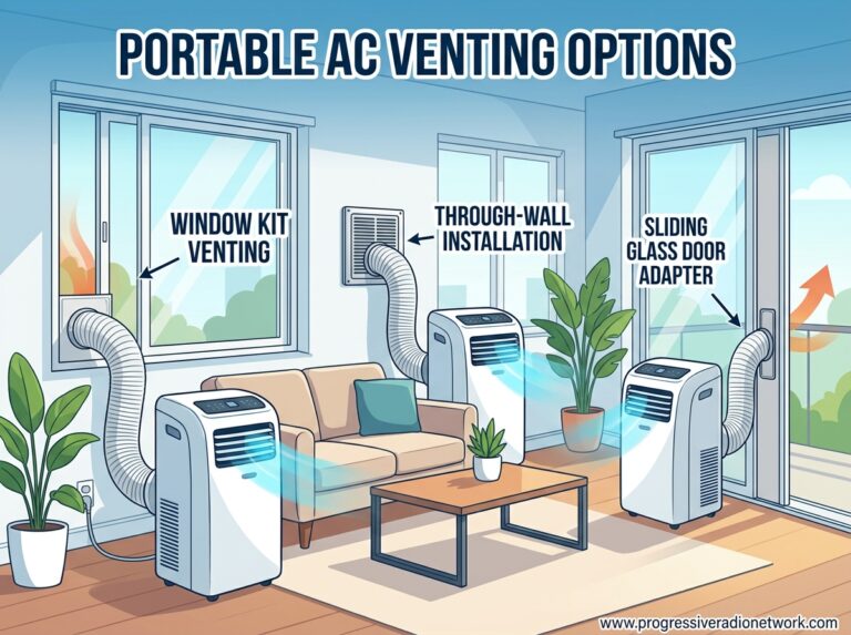Portable AC Venting Options