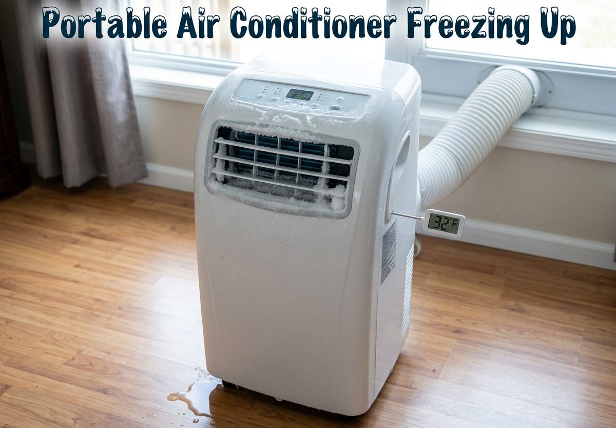 Portable Air Conditioner Freezing Up