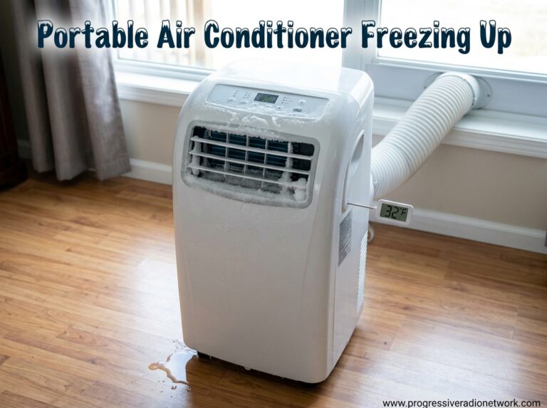 Portable Air Conditioner Freezing Up