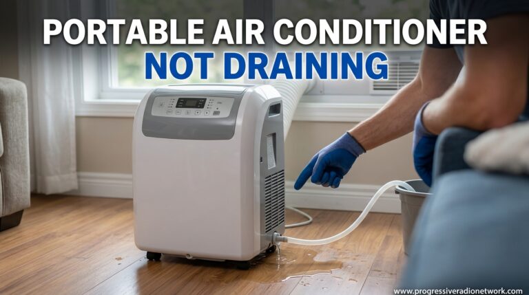 Portable Air Conditioner Not Draining