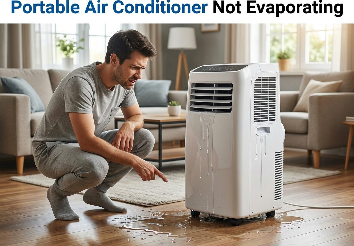 Portable Air Conditioner Not Evaporating