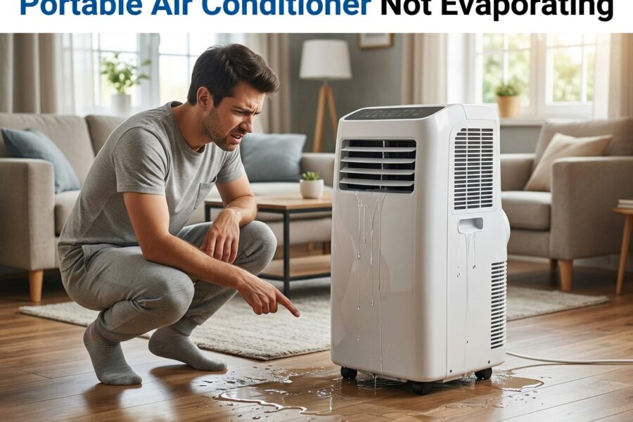 Portable Air Conditioner Not Evaporating