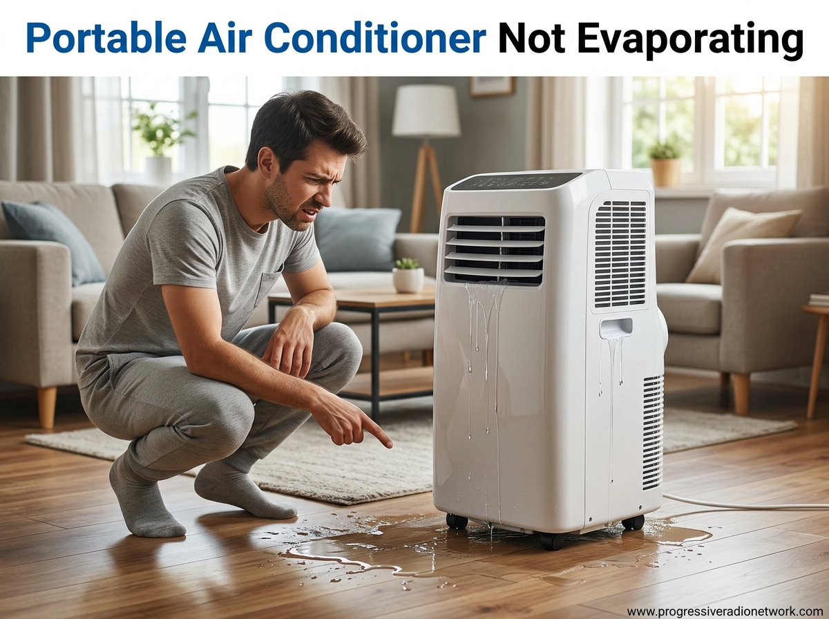 Portable Air Conditioner Not Evaporating
