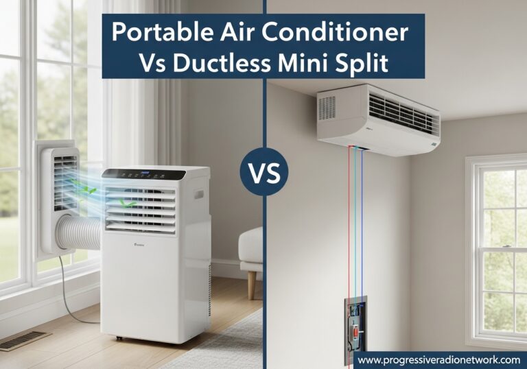 Portable Air Conditioner Vs Ductless Mini Split