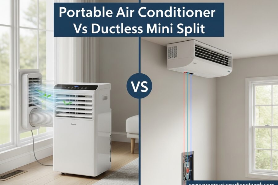 Portable Air Conditioner Vs Ductless Mini Split