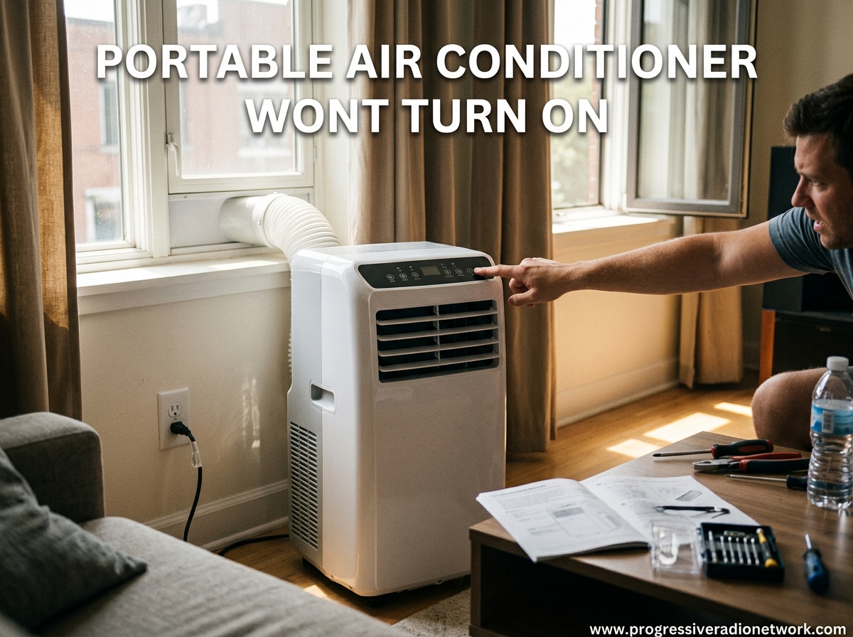 Portable Air Conditioner Wont Turn On
