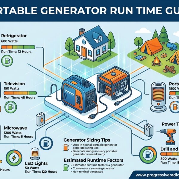 Portable Generator Run Time Guide