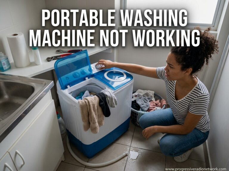 Portable Washing Machine Not Working