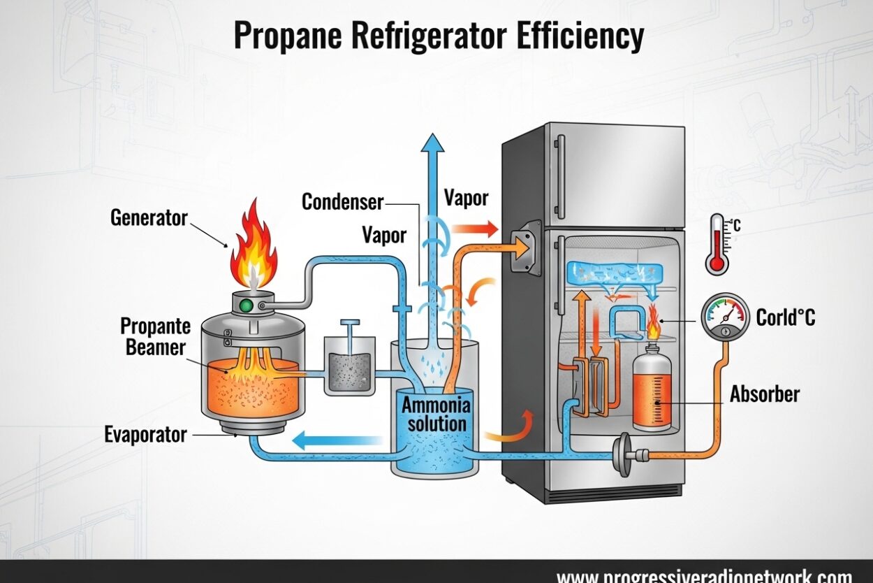 Propane Refrigerator Efficiency