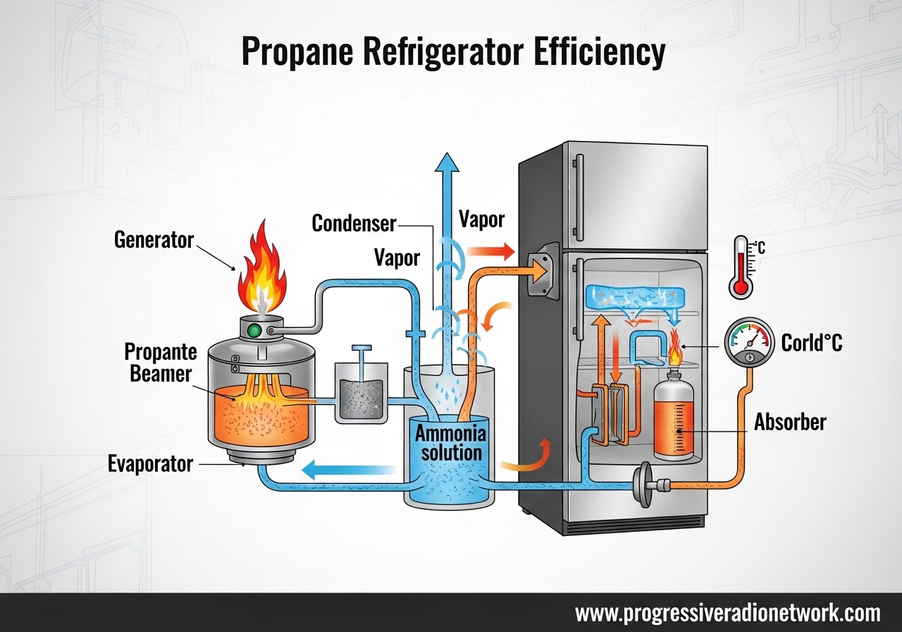 Propane Refrigerator Efficiency