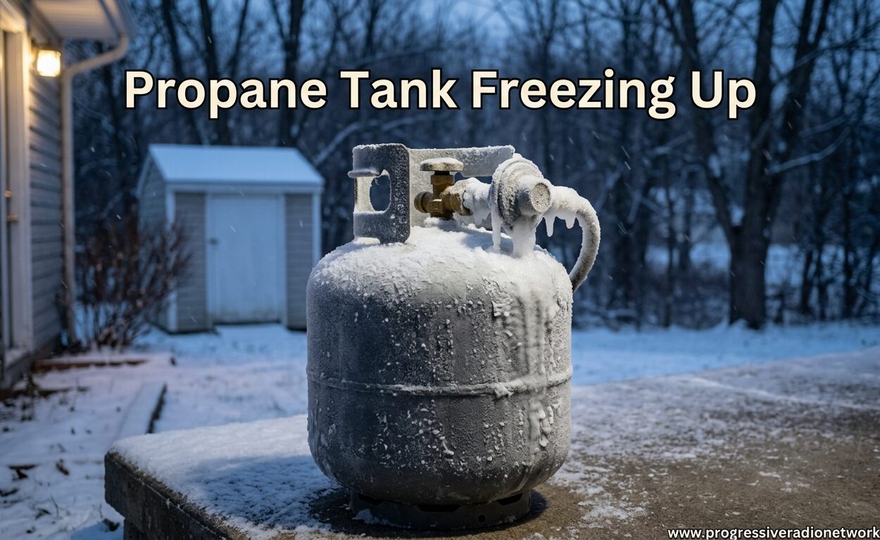 Propane Tank Freezing Up