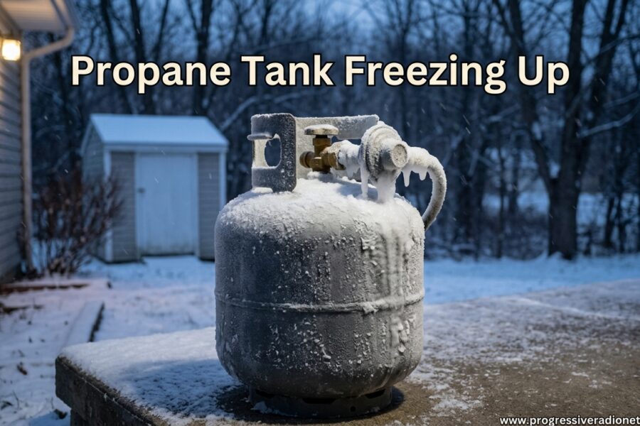 Propane Tank Freezing Up