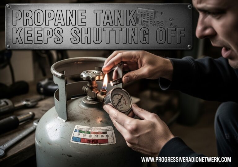 Propane Tank Keeps Shutting Off
