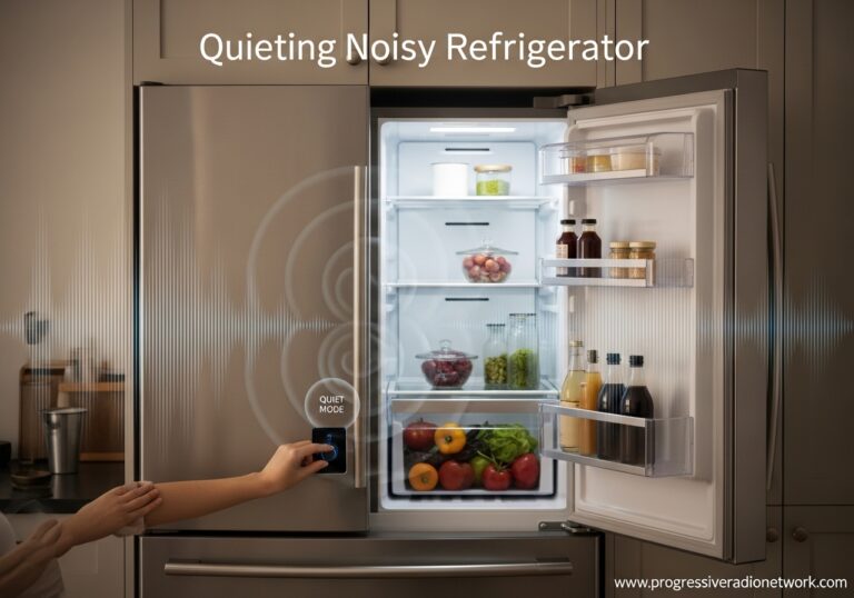 Quieting Noisy Refrigerator