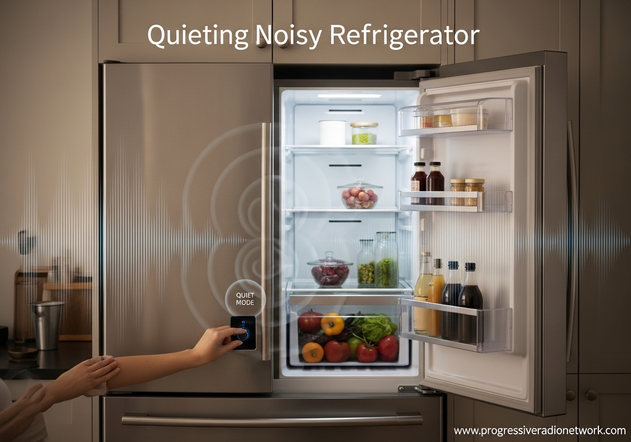 Quieting Noisy Refrigerator