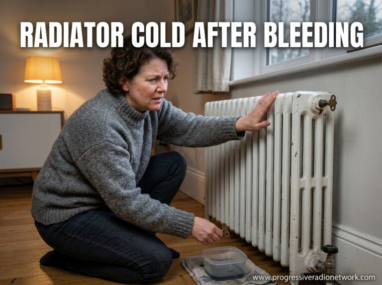 Radiator Cold After Bleeding