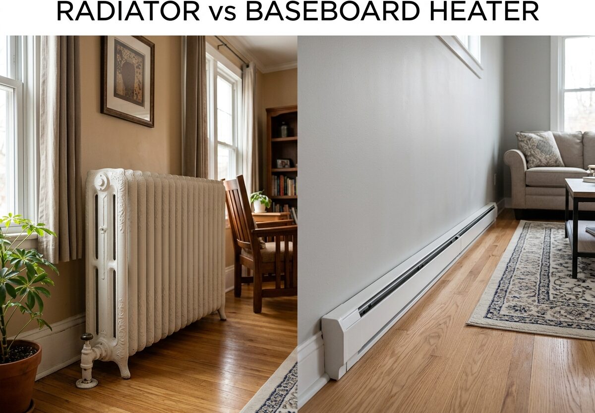 Radiator vs Baseboard Heater