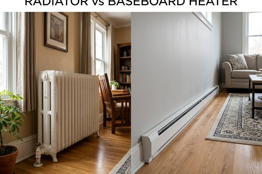 Radiator vs Baseboard Heater