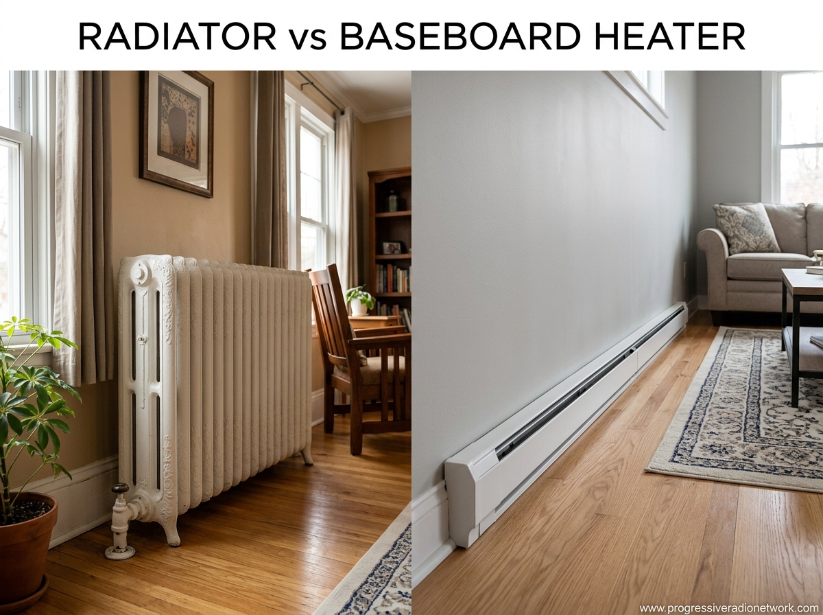 Radiator vs Baseboard Heater