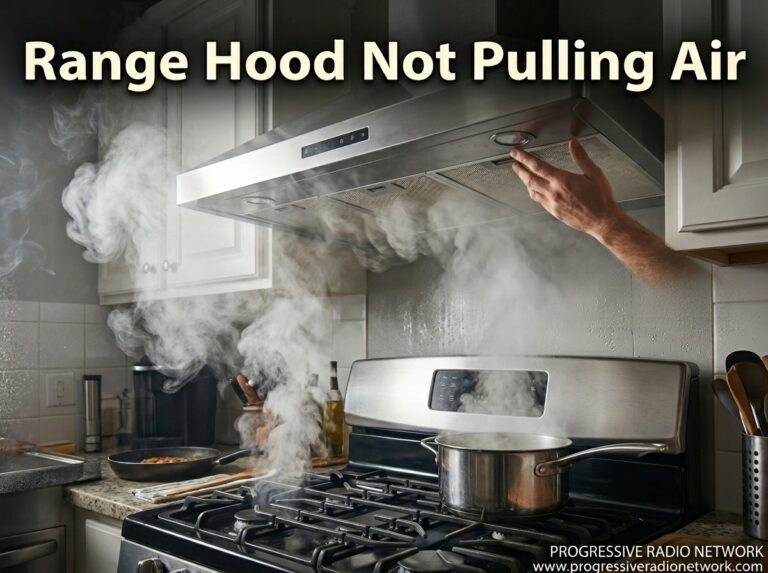 Range Hood Not Pulling Air