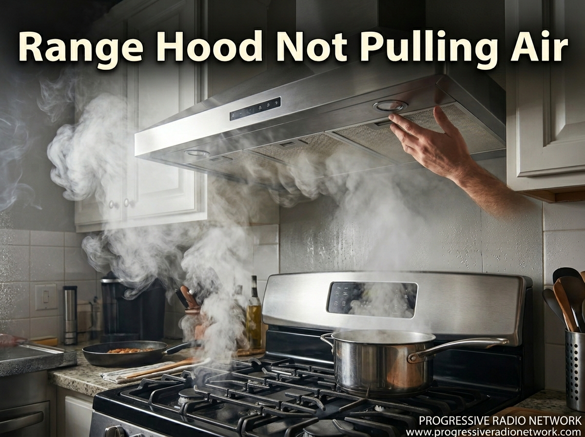 Range Hood Not Pulling Air