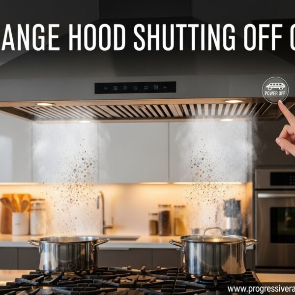 Range Hood Shutting Off On