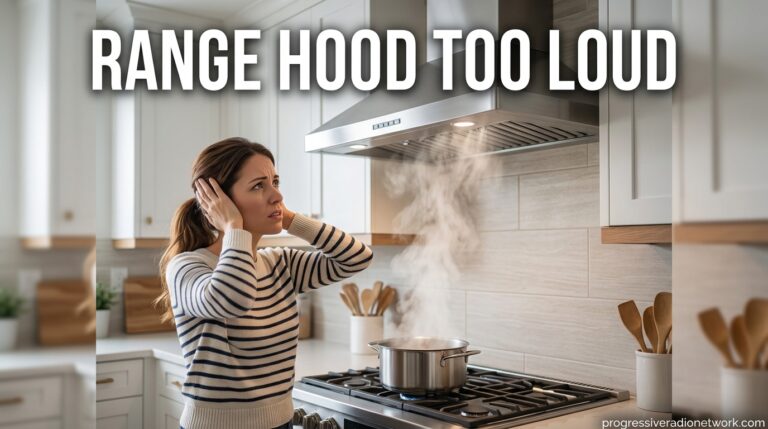 Range Hood Too Loud