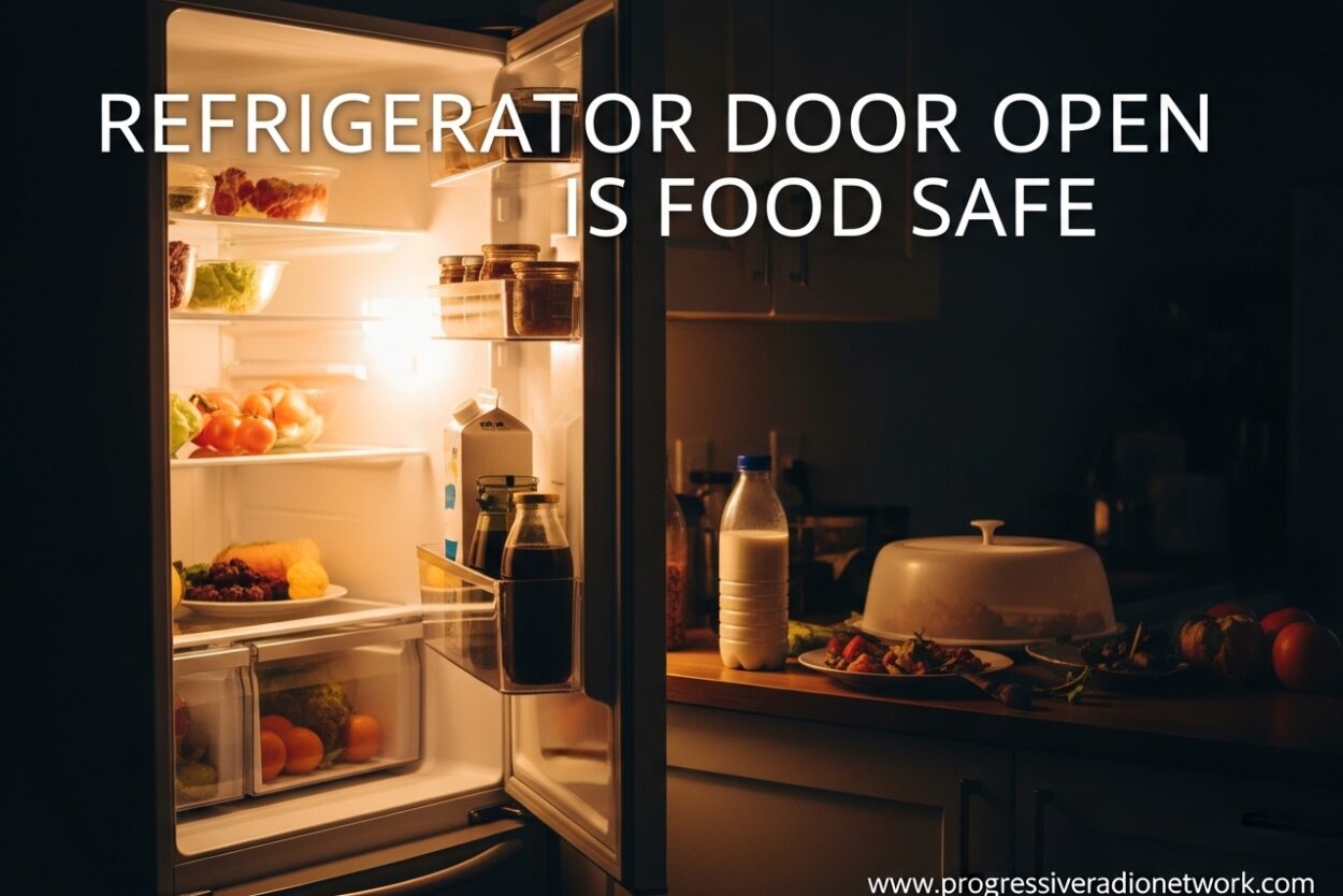 Refrigerator Door Open Is Food Safe