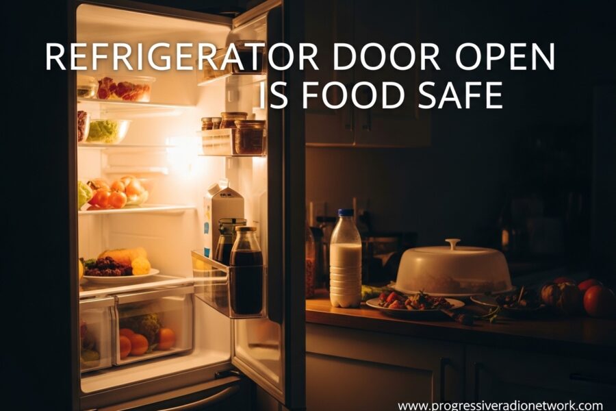 Refrigerator Door Open Is Food Safe