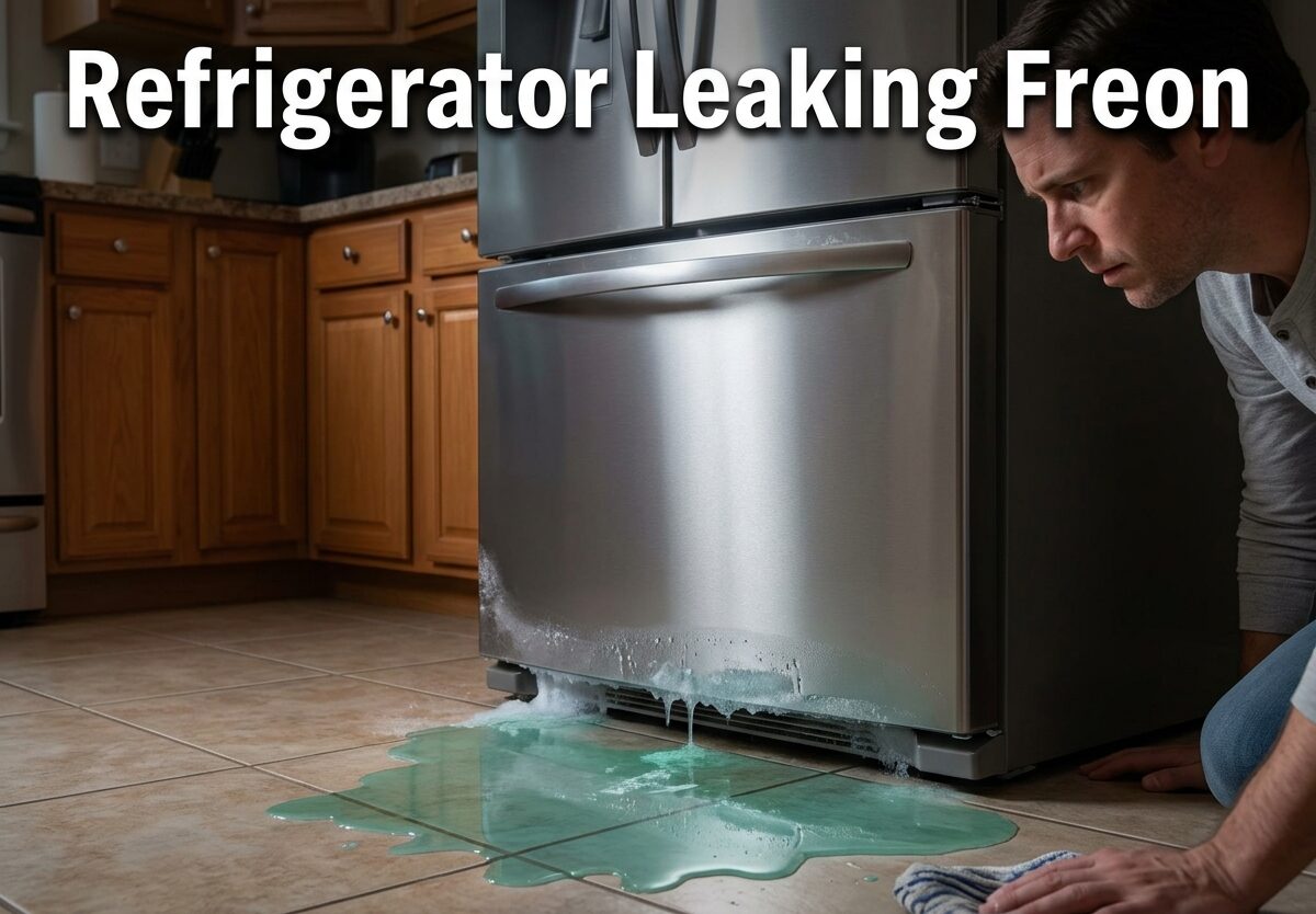 Refrigerator Leaking Freon