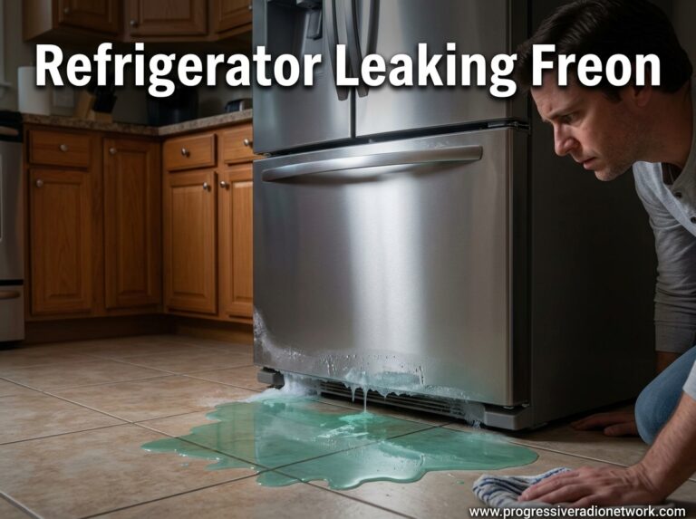 Refrigerator Leaking Freon