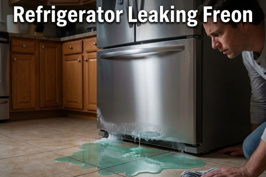Refrigerator Leaking Freon