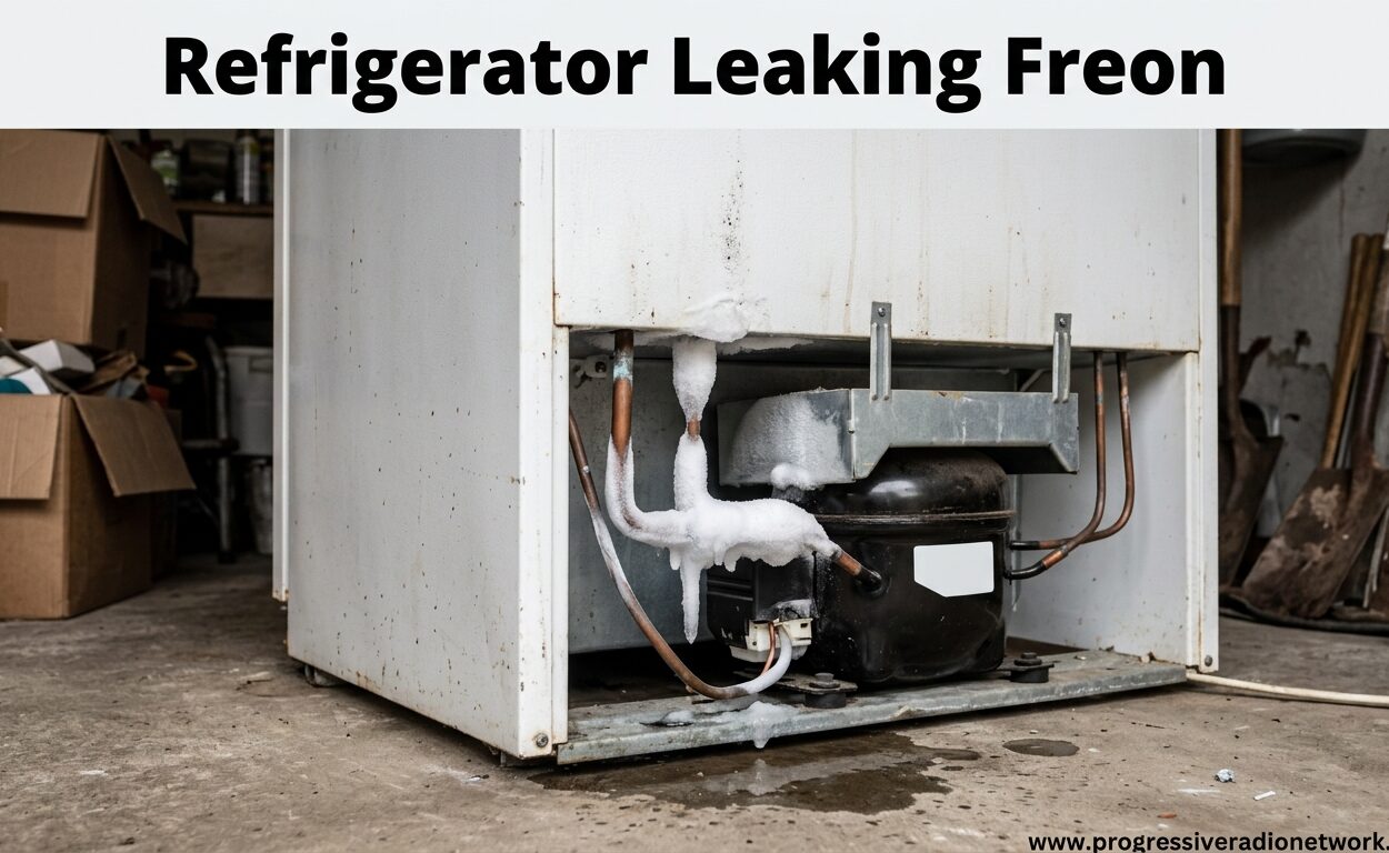 Refrigerator Leaking Freon
