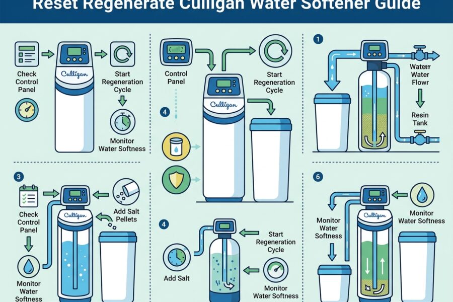 Reset Regenerate Culligan Water Softener Guide