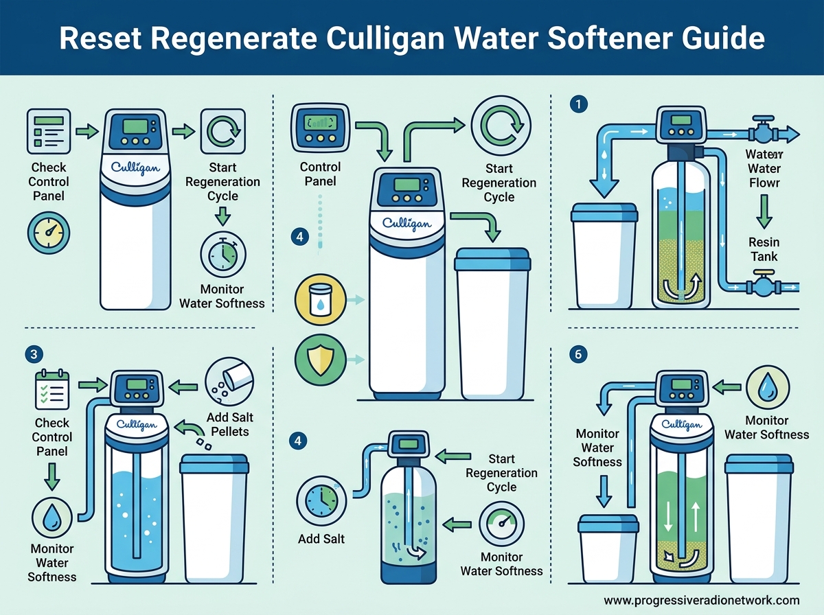 Reset Regenerate Culligan Water Softener Guide