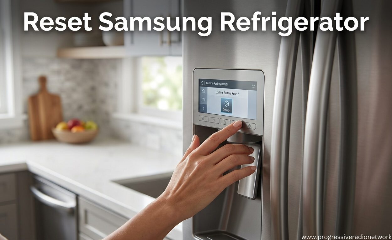 Reset Samsung Refrigerator