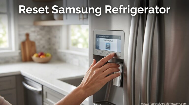 Reset Samsung Refrigerator