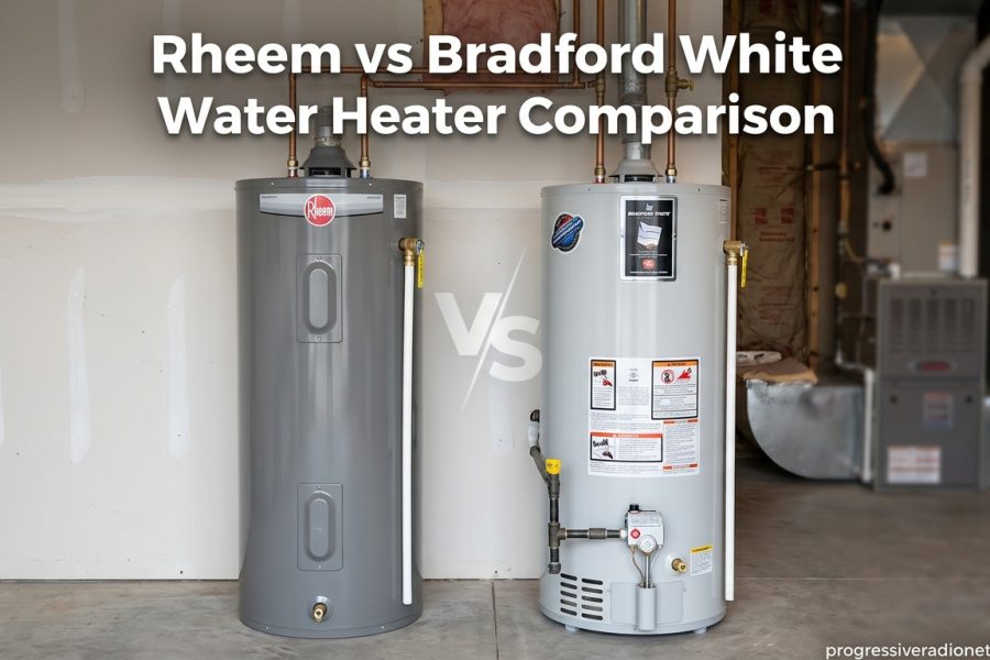 Rheem vs Bradford White Water Heater Comparison