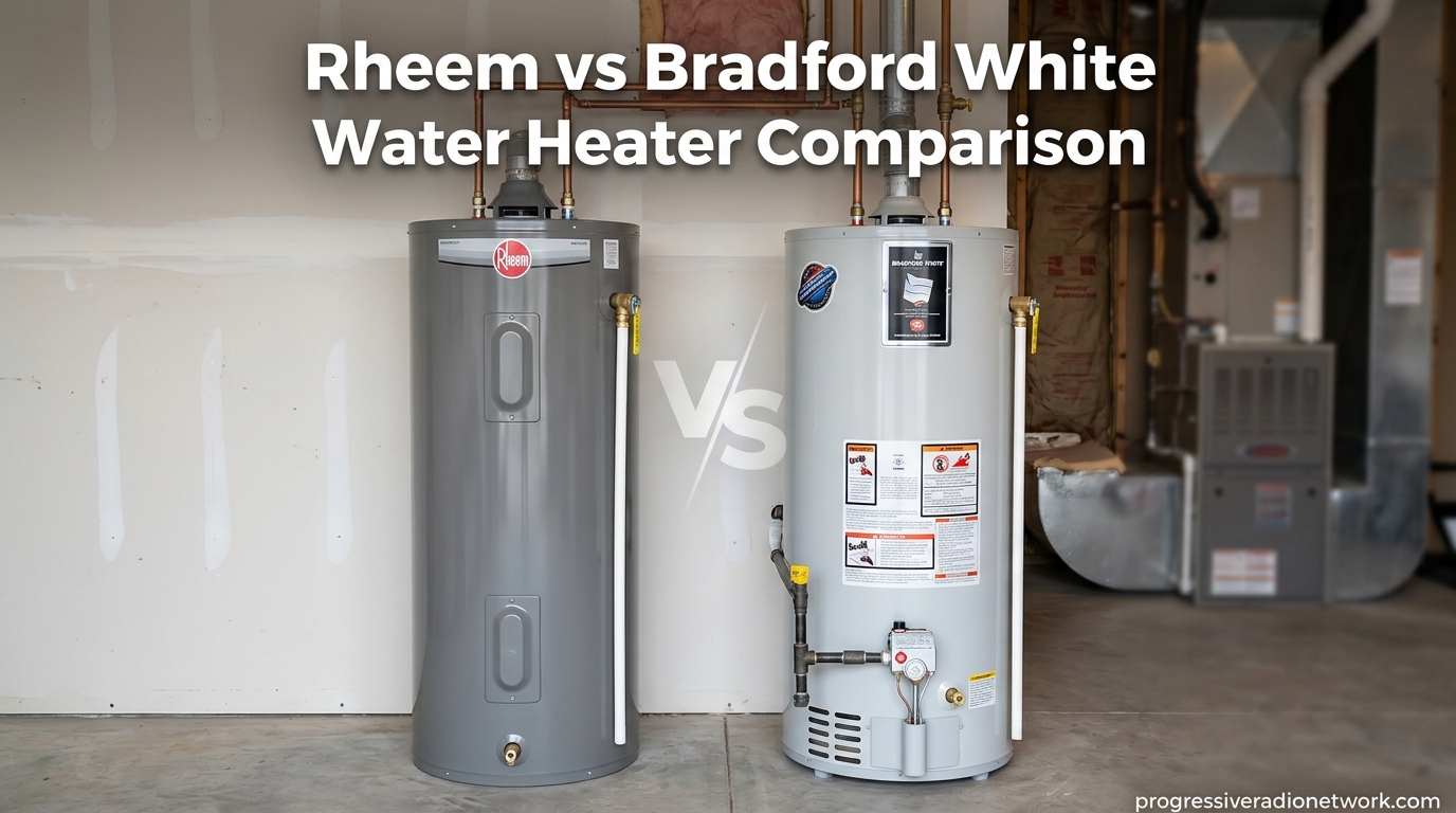 Rheem vs Bradford White Water Heater Comparison