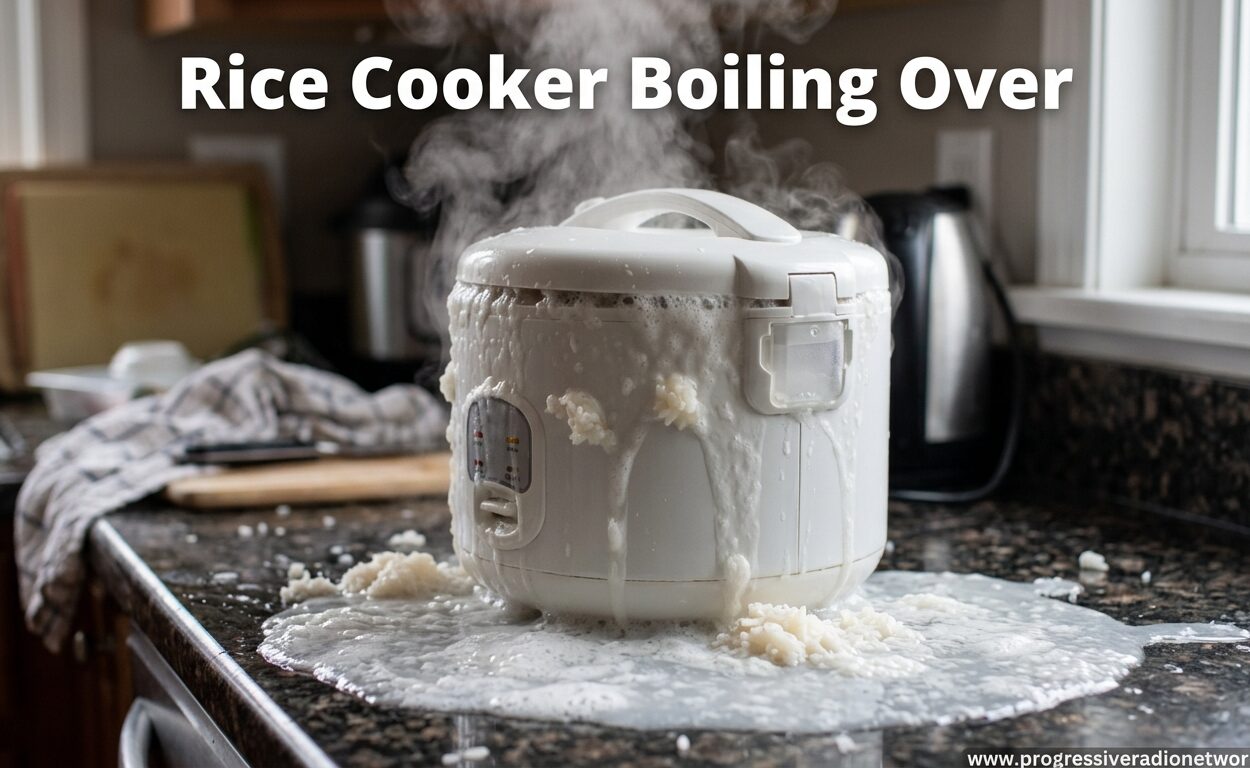 Rice Cooker Boiling Over