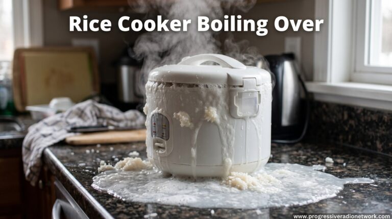 Rice Cooker Boiling Over