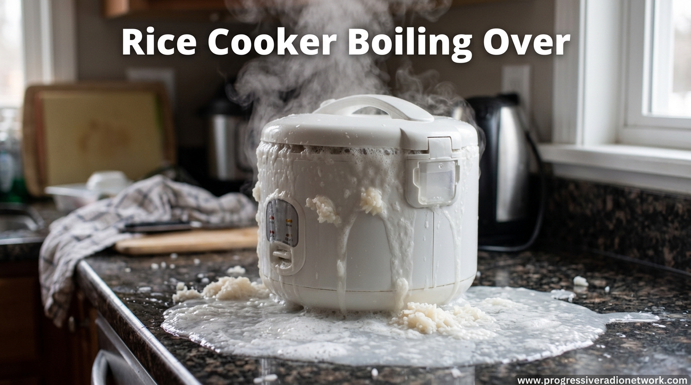 Rice Cooker Boiling Over