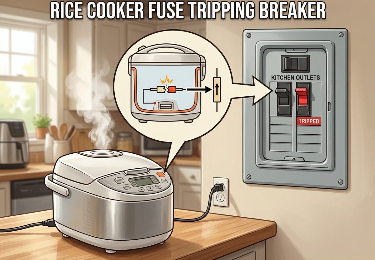 Rice Cooker Fuse Tripping Breaker