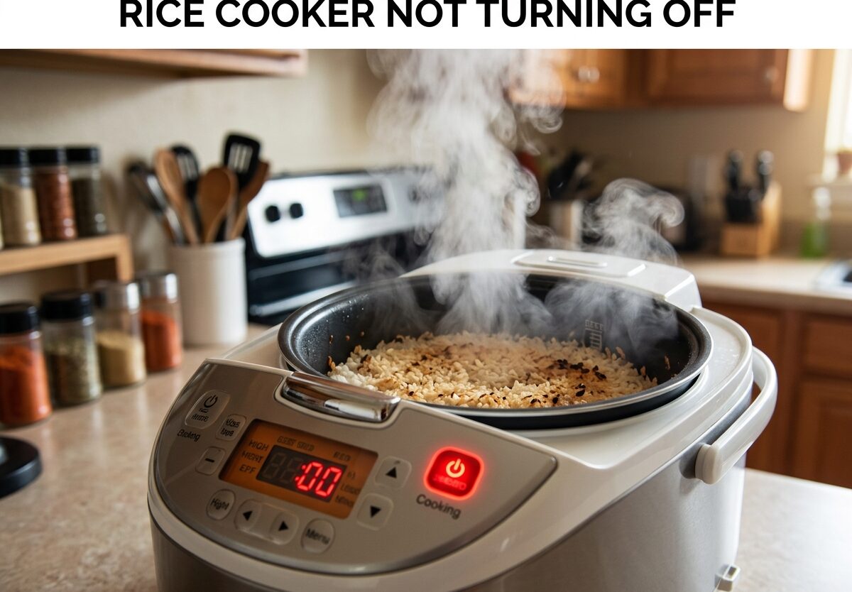 Rice Cooker Not Turning Off