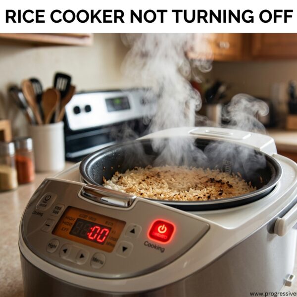 Rice Cooker Not Turning Off