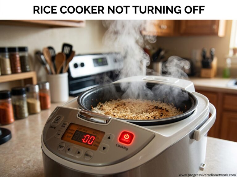 Rice Cooker Not Turning Off